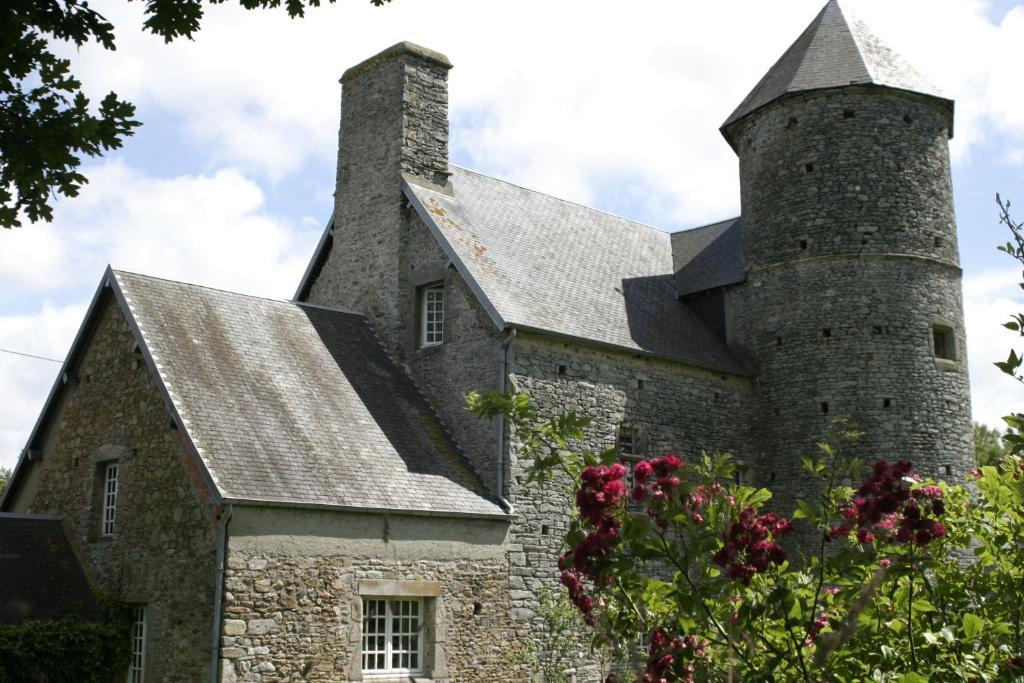 Bed and Breakfast Manoir De La Foulerie Ancteville Exterior foto