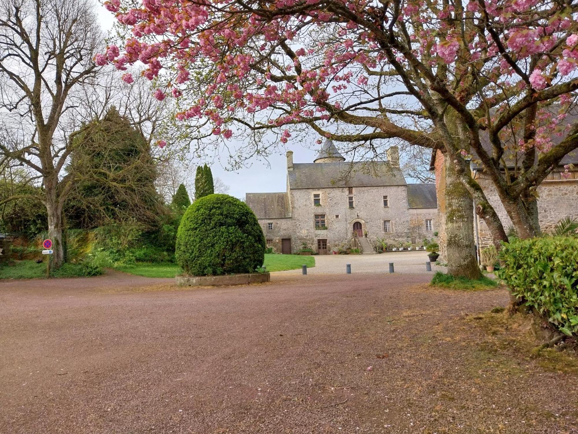 Bed and Breakfast Manoir De La Foulerie Ancteville Exterior foto